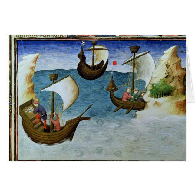 Navigateurs à l'aide d'un astrolabe (Devant horizontal)