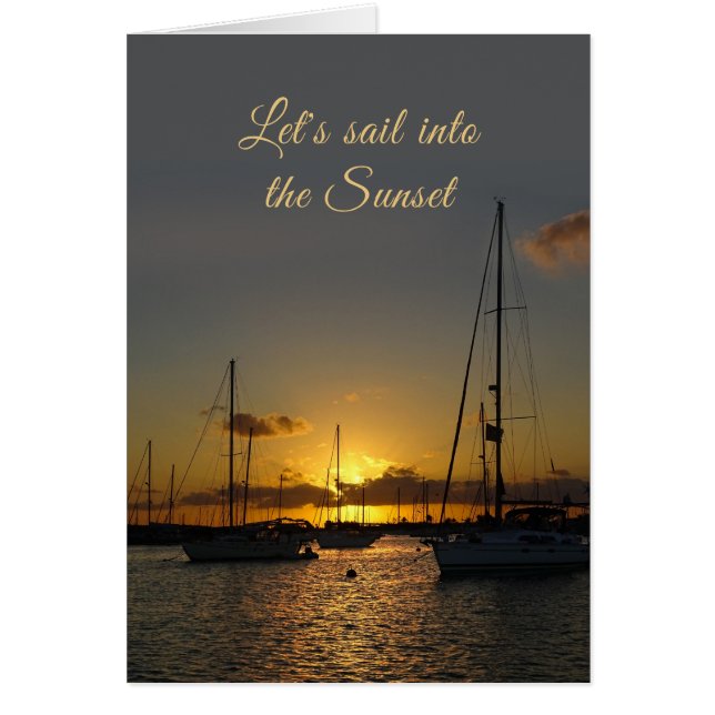 Naviguons vers le coucher du soleil (Devant)