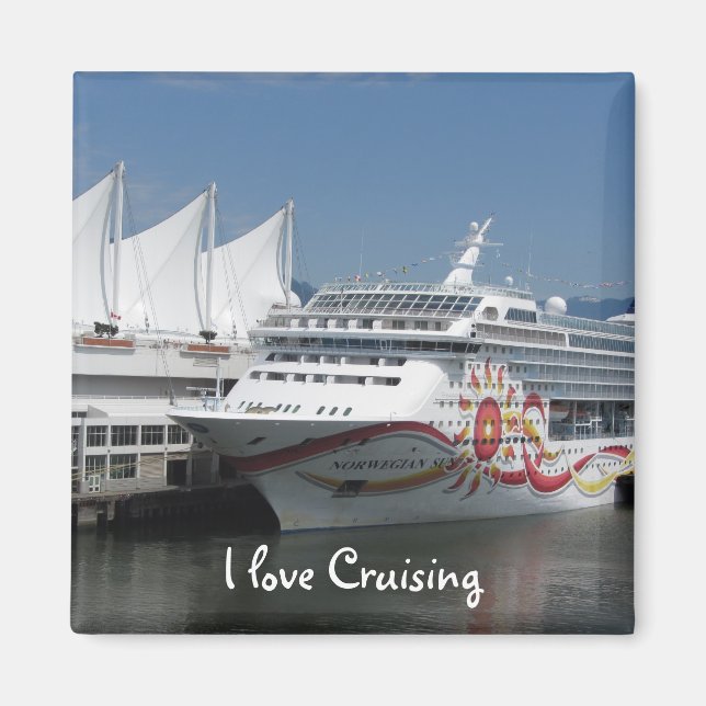 Navire de croisière Voyage Aimant  (Devant)