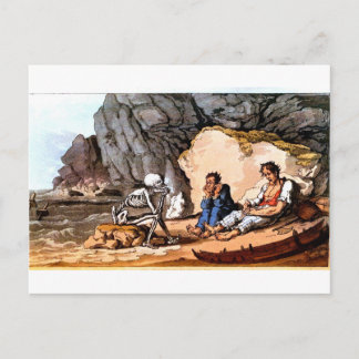 Navire naufragés et carte postale de la mort