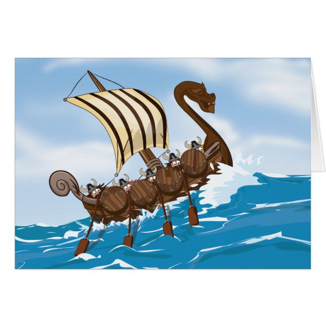 Navire Viking (Devant Horizontal)