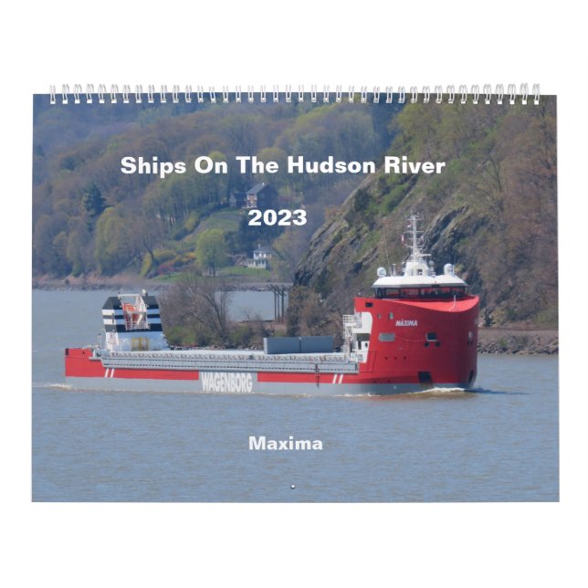 Navires sur la rivière Hudson Calendrier 2023 (Protection)
