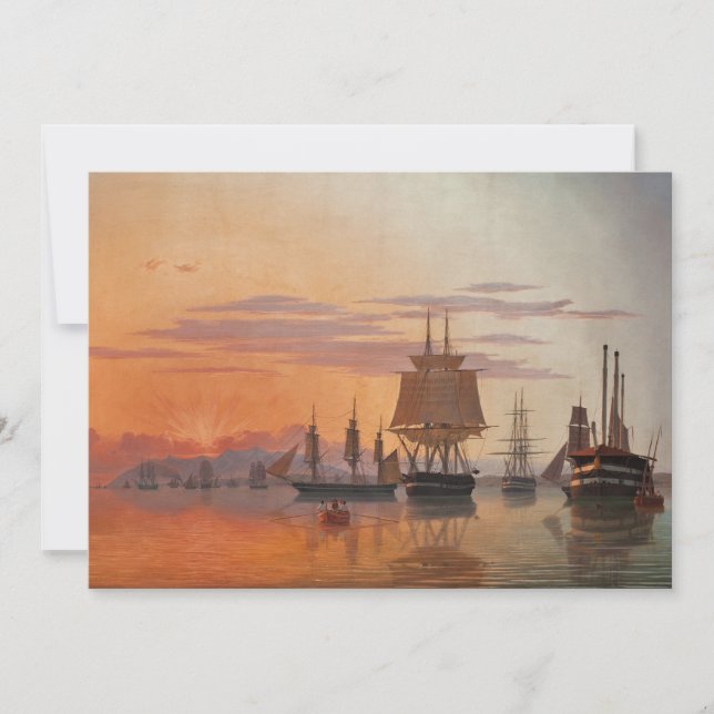 Navires sur le Tage | Carl Dahl (Devant)