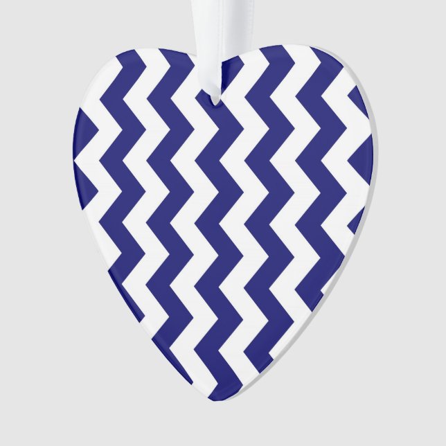 Navy and White Zigzag (devant)