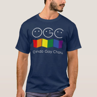 Navy Blue Orlando Gay Chorus Hommes T-shirt