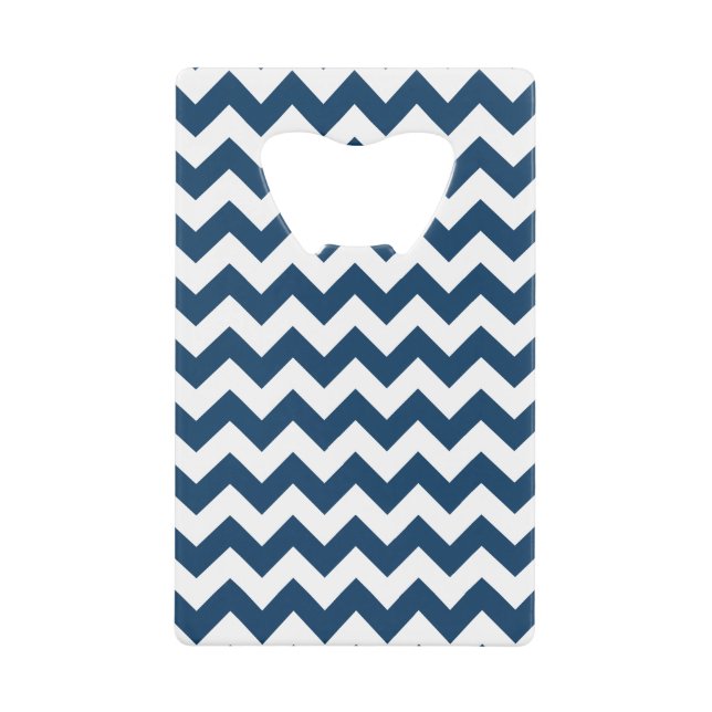 Navy Zigzag, Navy Chevron, Motif géométrique (Devant)