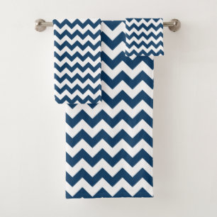 Navy Zigzag, Navy Chevron, Motif géométrique