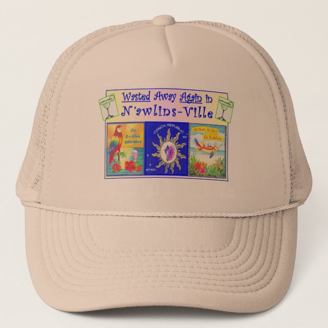 n'awlins d'alla de casquette de camionneur (Devant)