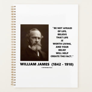 N'Ayez Pas Peur De La Vie Citation De William Jame