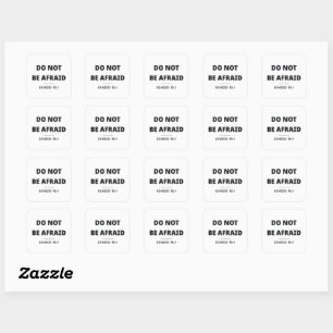 N'Ayez Pas Peur Genèse 15:1 Autocollant de verset