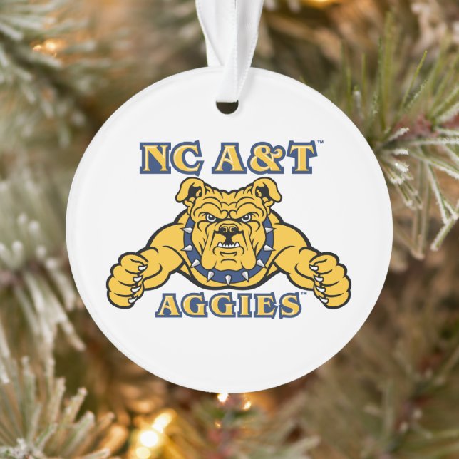 NC A&T Agences | Aggie Bulldog (Arbre)