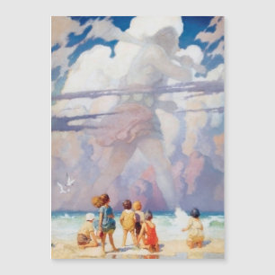 NC Wyeth Le littoral de la plage de l'artisanat gé