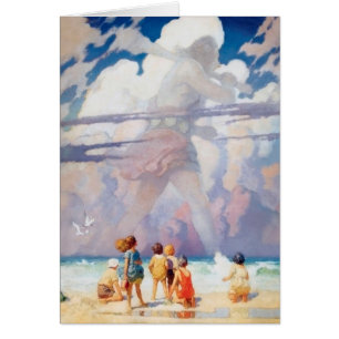 NC Wyeth Le littoral de la plage de l'artisanat gé