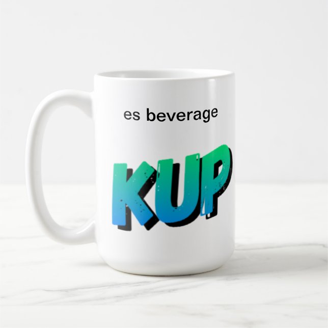 ND pour ES - KUP KLUB Coffee Mug Officiel (Gauche)