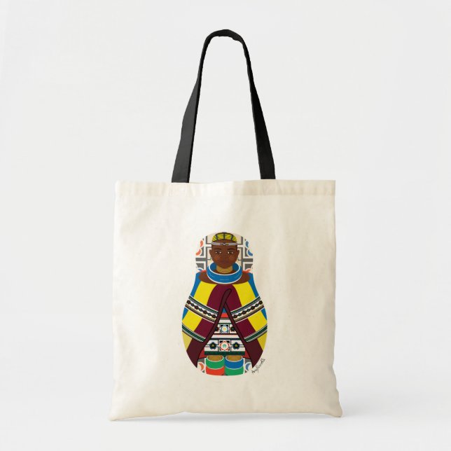 Ndebele, Sac Matryoshka Sud-Africain (Devant)