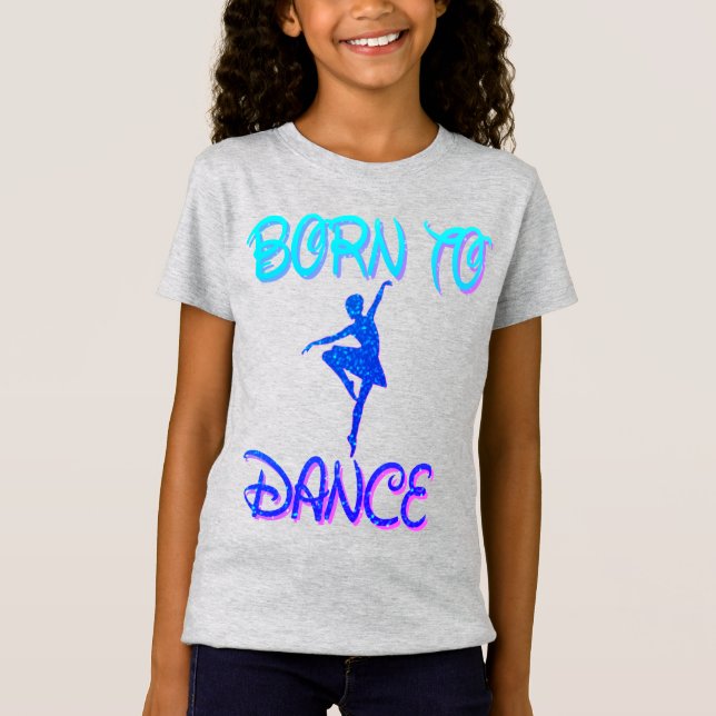 Né à Dance Ballerina T-Shirt (Devant)