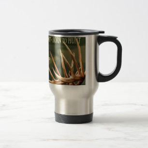 NÉ À LA CHASSE - VOYAGE MUG (2) - CHERCHEURS DE 