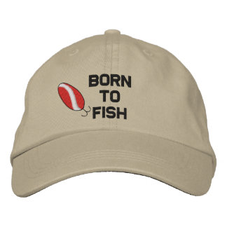 Né À Poisson Casquette brodé