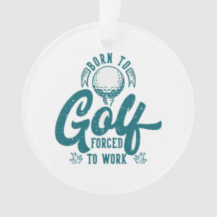Né au golf forcé au travail