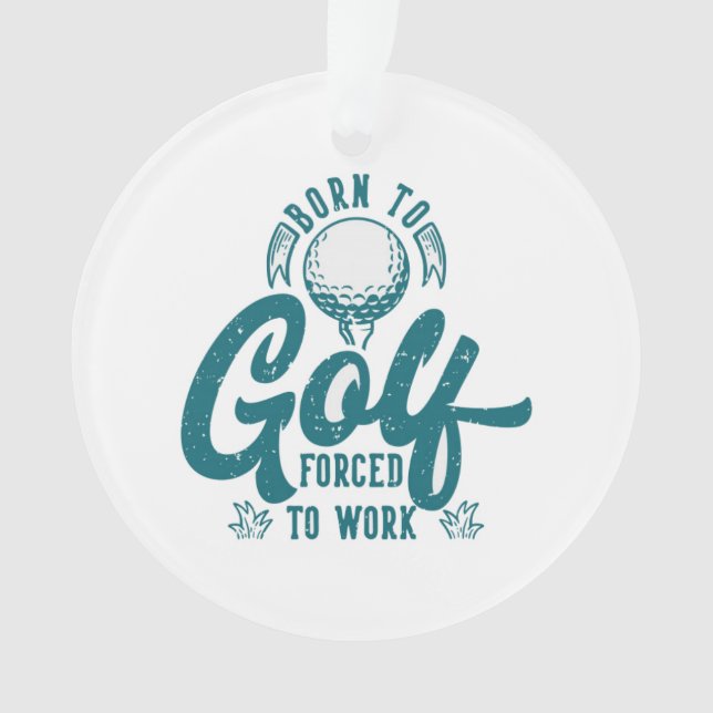 Né au golf forcé au travail (devant)