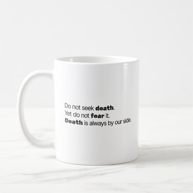 Ne Cherchez Pas De Mug De Mort (Gauche)