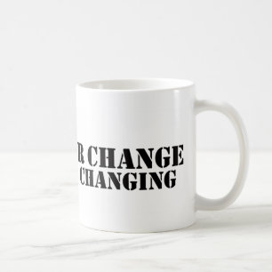 Ne craignez pas les gros caractères de tasse de