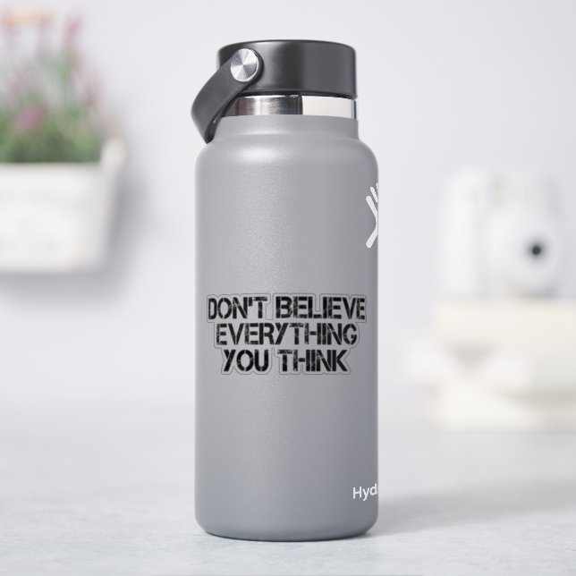 Ne Croyez Pas Tout Ce Que Vous Pensez Sticker (HydroFlask)