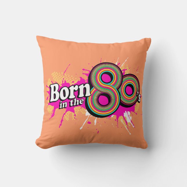 Né dans le coussin de coussin de pêche rétro des a (Recto)