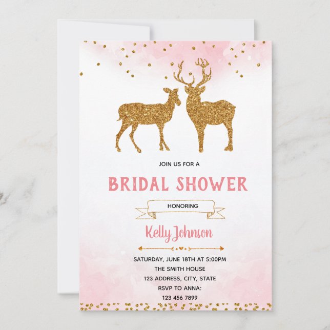 Ne dites pas que je fais une invitation de douche (Devant)