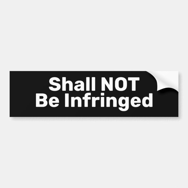 Ne Doit Pas Être Un Sticker De Bumper Infrarouge (Devant)