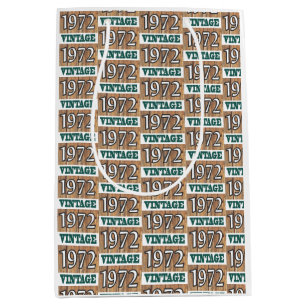 Né en 1972 sac cadeau moyen