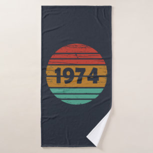 Né en 1974 cadeau d'anniversaire vintage