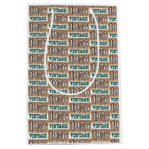 Né en 1976 sac cadeau moyen