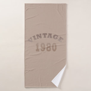 Né en 1980 cadeau d'anniversaire vintage