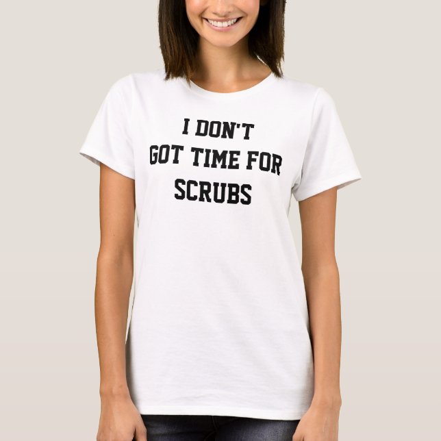 Ne font pas l'heure obtenue pour le T-shirt de (Devant)