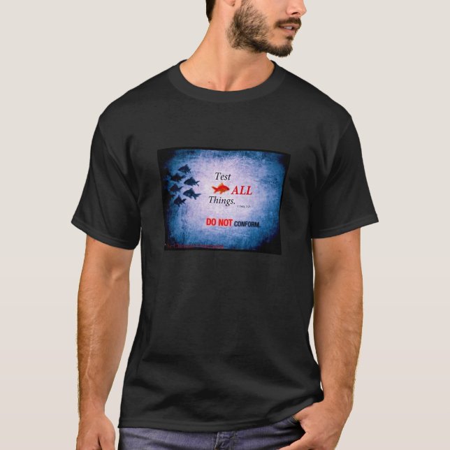 Ne font pas se conformer/essai tout le T-shirt de (Devant)