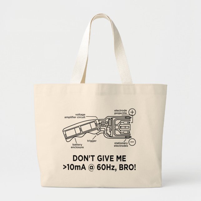 Ne font pas Tase j'avec le sac fourre-tout à Bro (Devant)
