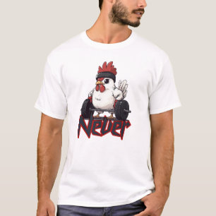 Ne jamais avoir peur – T-Shirt Power Gym Hen