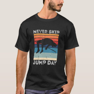 Ne jamais ignorer le saut haut Retro High Jump Ath