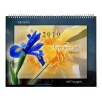 Ne jamais renoncer au calendrier Soutien pour le c