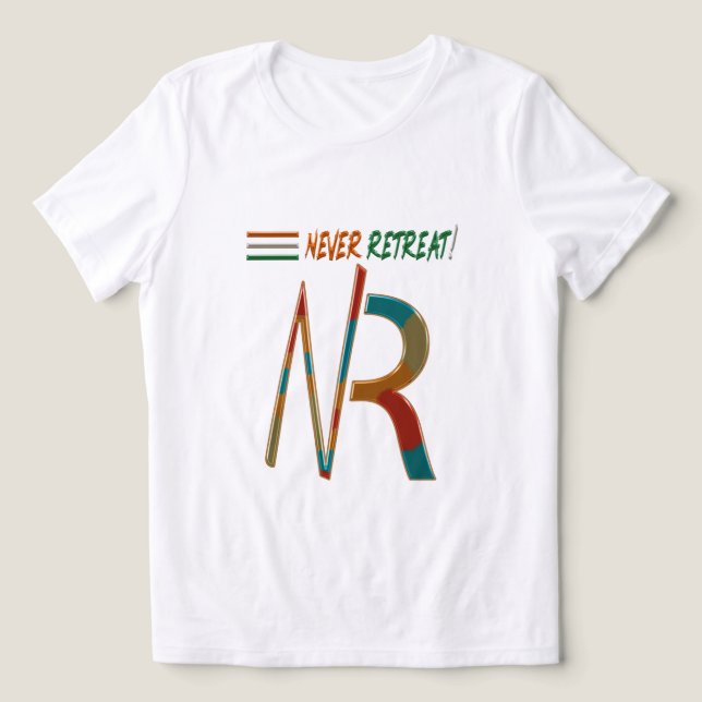 Ne jamais renoncer NR | Tri-Blend Tee Tshirt fémin (Design Recto)