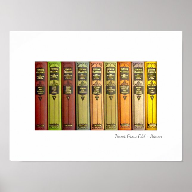 Ne jamais vieillir - affiche (Devant)