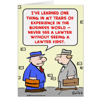 ne jamais voir l'avocat