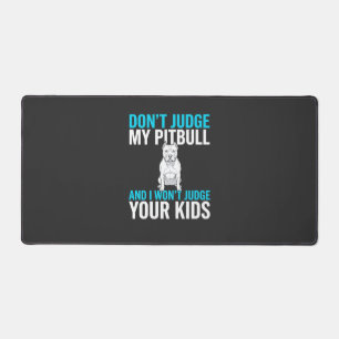 Ne jugez pas mon pitbull drôle de chien