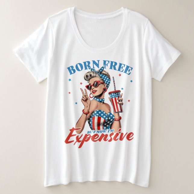 Né libre mais je suis cher (Design devant)