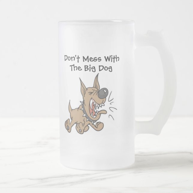 Ne manquez pas la grosse tasse de bière de chien d (Droit)