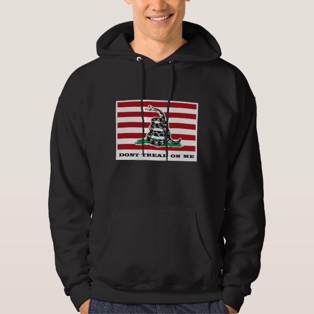 NE MARCHEZ PAS SUR MOI LE SWEAT - SHIRT À CAPUCHE (Devant)