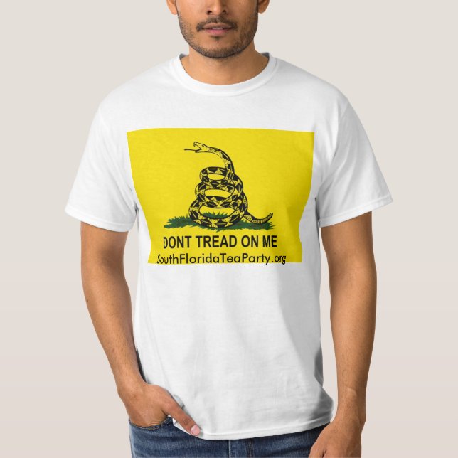 Ne marchez pas sur moi le T-shirt (Devant)