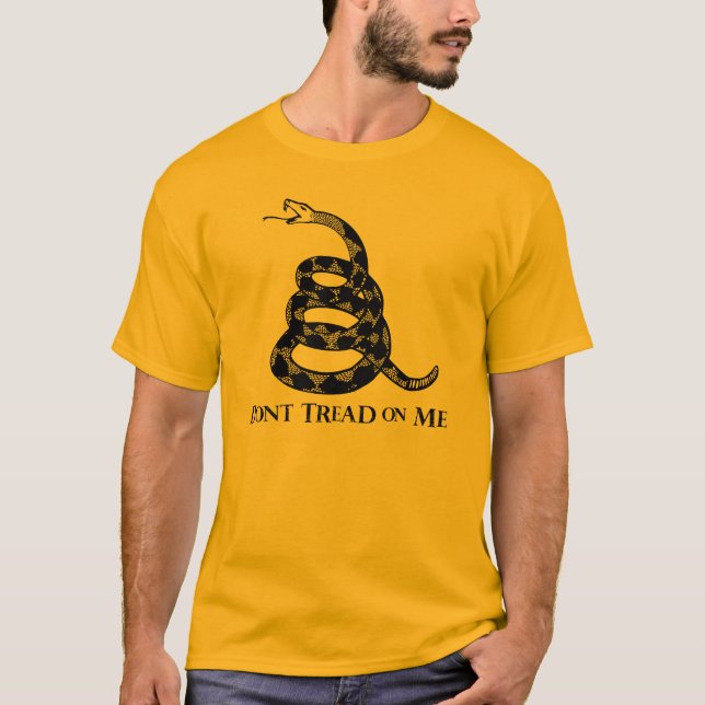Ne marchez pas sur moi le T-shirt (Devant)