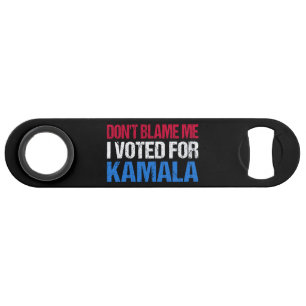 Ne me blâme pas d'avoir voté pour Kamala I